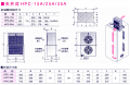 熱管熱交器HPC/HPW